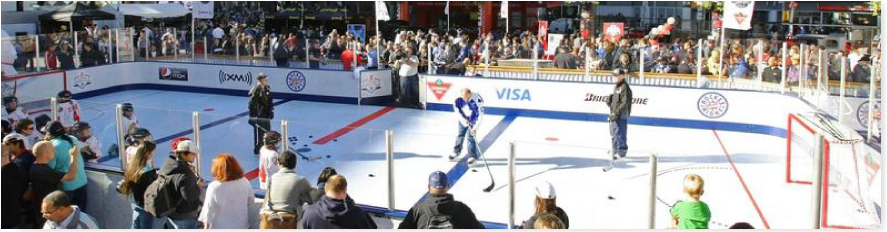 synthetic ice events, events with synthetic ice, synthetic ice testimonials,event synthetic ice rink videos