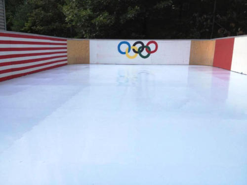 Synthetic Ice Figure Skating Rink
